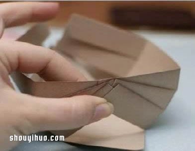 紙盒廢物利用 折紙制作帶拉手的收納盒圖解 -  rpnrmr.com