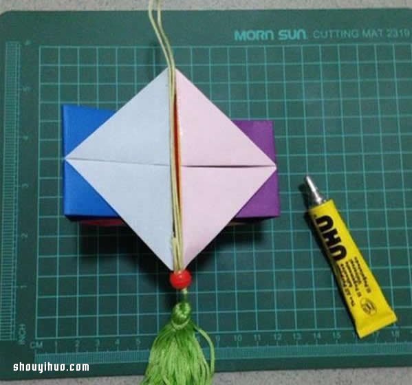 折紙燈籠制作方法圖解 簡單漂亮燈籠的做法教程 -  rpnrmr.com
