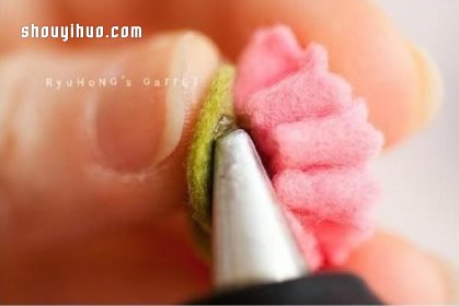萌萌噠個性戒指布藝手工制作圖解教程 -  rpnrmr.com