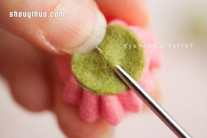 萌萌噠個性戒指布藝手工制作圖解教程 -  rpnrmr.com
