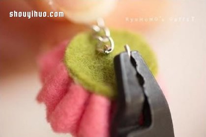 萌萌噠個性戒指布藝手工制作圖解教程 -  rpnrmr.com