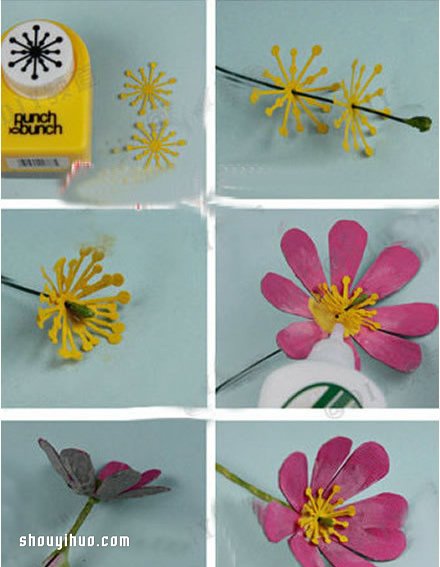 蛋托花手工制作 簡單DIY可愛小雛菊裝飾花 -  rpnrmr.com