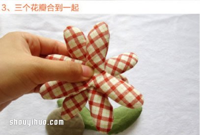 簡(jiǎn)單又可愛(ài)的不織布太陽(yáng)花布藝手工制作圖解 -  rpnrmr.com