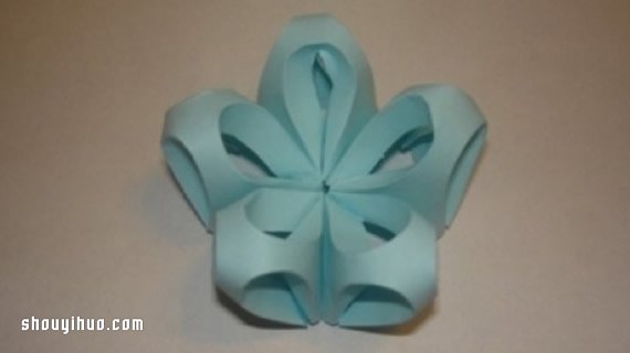 立體花球折紙步驟圖解 卡紙折花球的折法教程 -  rpnrmr.com