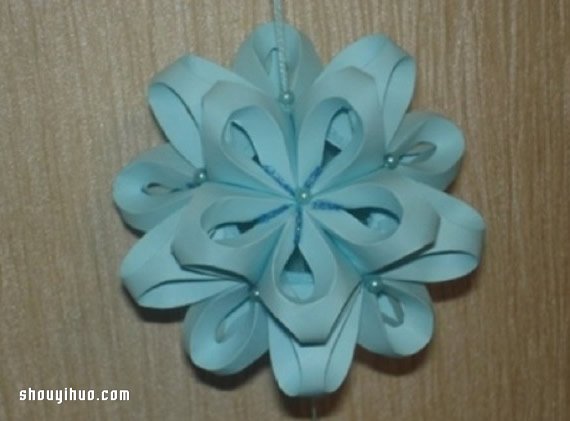 立體花球折紙步驟圖解 卡紙折花球的折法教程 -  rpnrmr.com