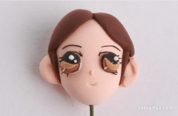 粘土手工制作宮廷女子人偶的方法步驟圖解 -  rpnrmr.com