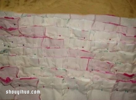 碎布頭廢物利用制作保護(hù)性超好嬰兒床、收納籃 -  rpnrmr.com