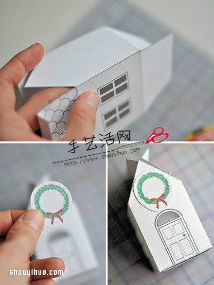 圣誕禮品盒制作方法 春節(jié)禮物盒制作圖解教程 -  rpnrmr.com