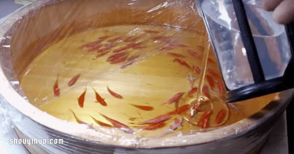 可憐小金魚被透明樹脂封存？別哭，你再仔細(xì)看 -  rpnrmr.com