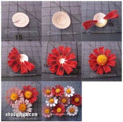 衍紙畫制作方法教程 手工衍紙立體畫DIY圖解 -  rpnrmr.com