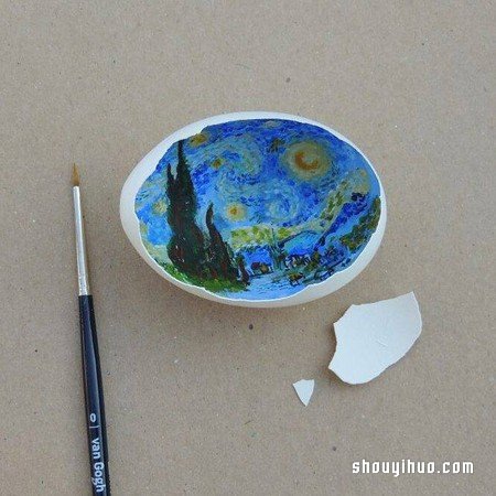 世界名畫從蛋殼里孵出...小心點(diǎn)！別弄碎它 -  rpnrmr.com