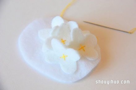 布藝花朵發(fā)帶發(fā)卡制作 韓式帶花發(fā)帶發(fā)卡DIY -  rpnrmr.com