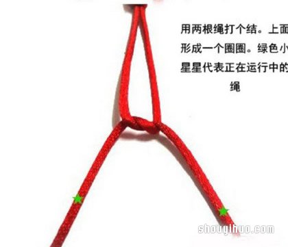 藻井結手鏈編法圖解 紅繩手鏈用藻井結編的步驟 -  rpnrmr.com