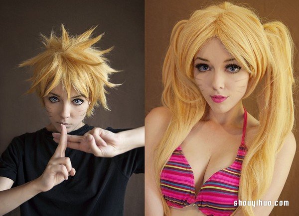 俄精靈系美女cosplay 真是扮什么像什么！ -  rpnrmr.com