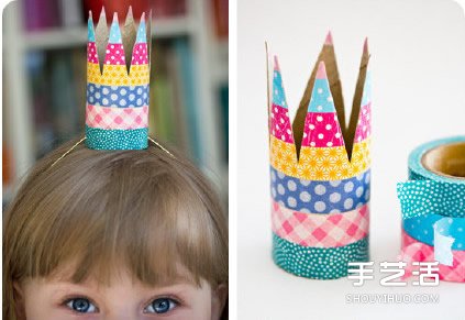 兒童皇冠手工小制作 幼兒皇冠頭飾DIY教程 -  rpnrmr.com