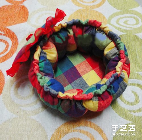 布藝南瓜收納籃的DIY制作方法詳細圖解教程 -  rpnrmr.com