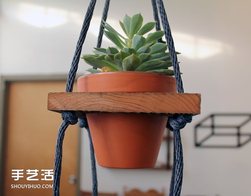 多層花盆掛架diy制作 可懸掛花盆架制作教程 -  rpnrmr.com