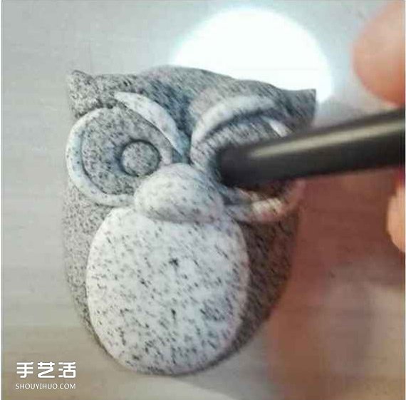 粘土貓頭鷹DIY手工制作圖解教程 雕塑感十足 -  rpnrmr.com