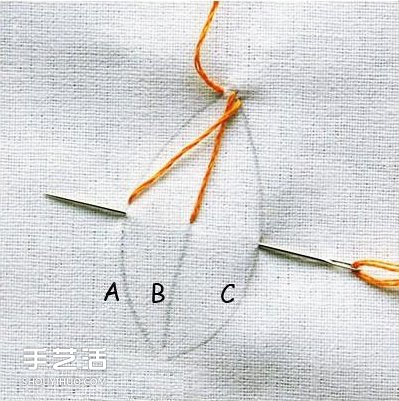 繡樹葉的方法步驟圖 樹葉手工刺繡圖解教程 -  rpnrmr.com