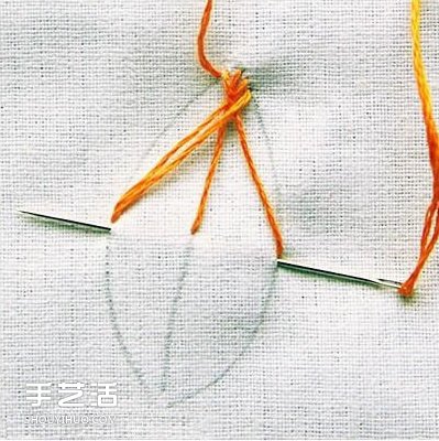 繡樹葉的方法步驟圖 樹葉手工刺繡圖解教程 -  rpnrmr.com