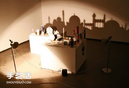 光與影的魔術(shù)演繹 凌亂雜物投影出神奇圖案 -  rpnrmr.com