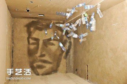 光與影的魔術(shù)演繹 凌亂雜物投影出神奇圖案 -  rpnrmr.com