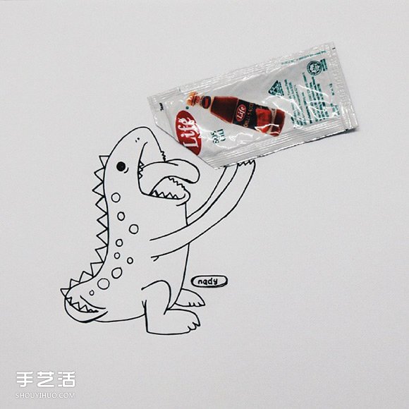 小時候最愛的零食創(chuàng)意DIY 令人驚喜的逗趣插畫 -  rpnrmr.com