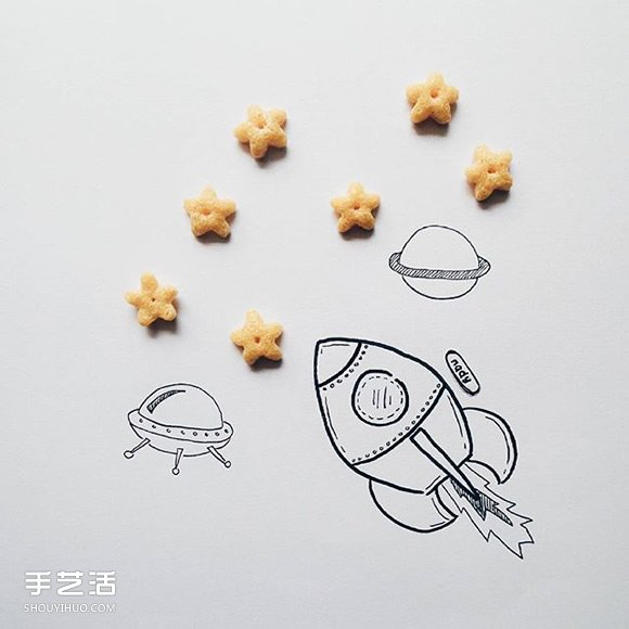 小時候最愛的零食創(chuàng)意DIY 令人驚喜的逗趣插畫 -  rpnrmr.com
