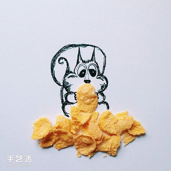 小時候最愛的零食創(chuàng)意DIY 令人驚喜的逗趣插畫 -  rpnrmr.com