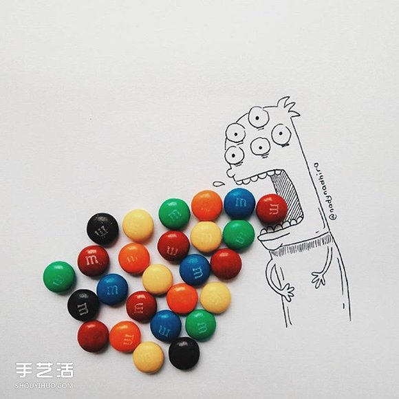 小時候最愛的零食創(chuàng)意DIY 令人驚喜的逗趣插畫 -  rpnrmr.com