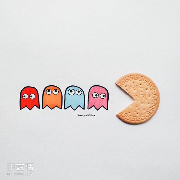 小時候最愛的零食創(chuàng)意DIY 令人驚喜的逗趣插畫 -  rpnrmr.com