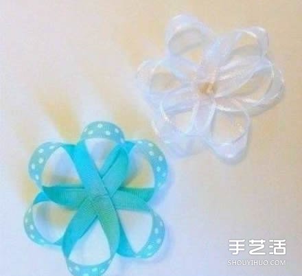緞帶花制作DIY教程 緞帶花朵的做法圖解 -  rpnrmr.com