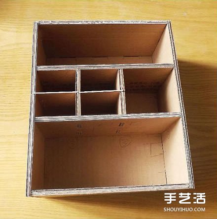 紙箱廢物利用手工制作好用的柜子的過程圖解 -  rpnrmr.com