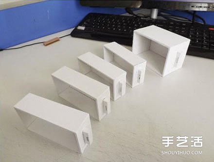 紙箱廢物利用手工制作好用的柜子的過程圖解 -  rpnrmr.com