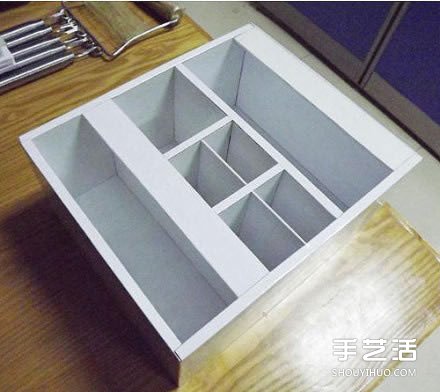 紙箱廢物利用手工制作好用的柜子的過程圖解 -  rpnrmr.com