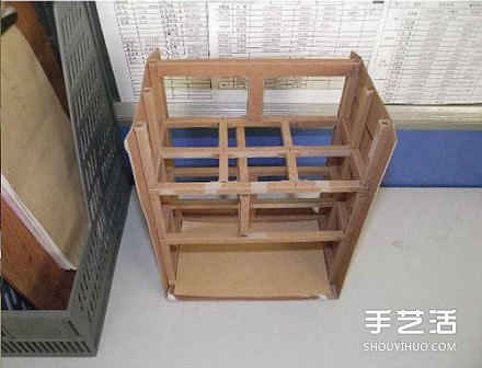 紙箱廢物利用手工制作好用的柜子的過程圖解 -  rpnrmr.com