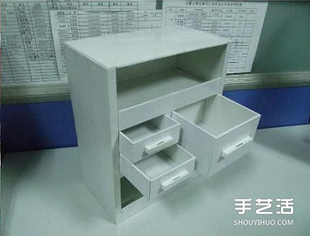 紙箱廢物利用手工制作好用的柜子的過程圖解 -  rpnrmr.com