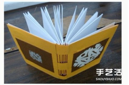 手工書(shū)制作方法教程 交錯(cuò)橫跨式封面裝訂法 -  rpnrmr.com