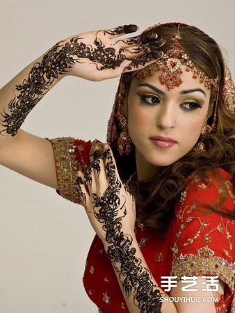 Henna印度傳統(tǒng)人體彩繪 不用紋身也能美美的 -  rpnrmr.com