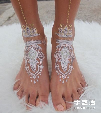 Henna印度傳統(tǒng)人體彩繪 不用紋身也能美美的 -  rpnrmr.com