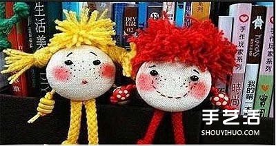 丑萌丑萌的雀斑布娃娃手工制作圖解教程 -  rpnrmr.com