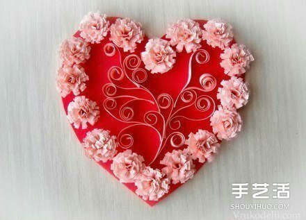 表白愛心剪紙教程 結(jié)婚愛心裝飾DIY制作圖解 -  rpnrmr.com