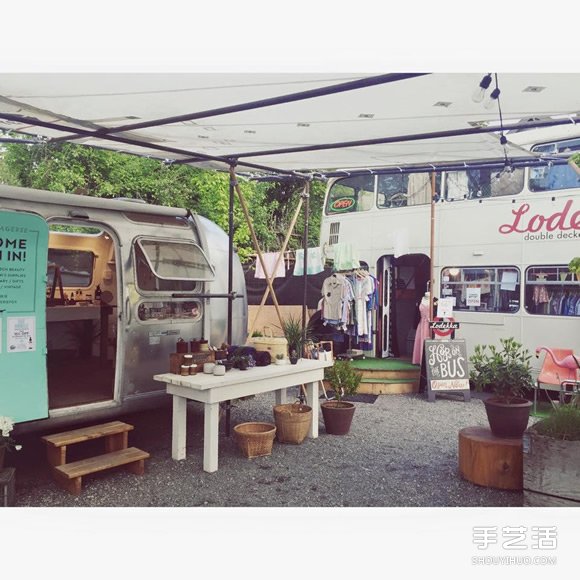 廢舊巴士/貨車改造成商店 外觀上就充滿吸引力 -  rpnrmr.com
