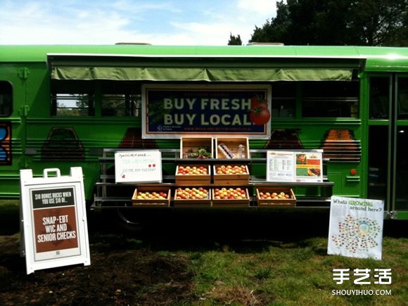 廢舊巴士/貨車改造成商店 外觀上就充滿吸引力 -  rpnrmr.com