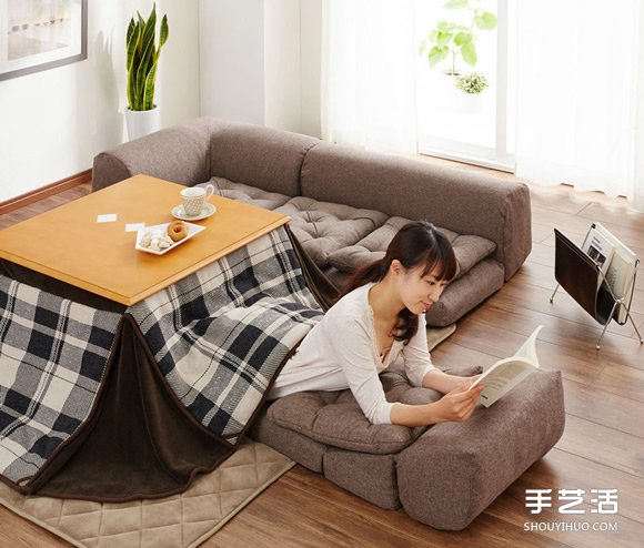 天冷了，每個(gè)人都會需要這樣一張舒適的暖桌 -  rpnrmr.com