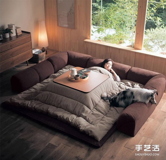 天冷了，每個(gè)人都會需要這樣一張舒適的暖桌 -  rpnrmr.com