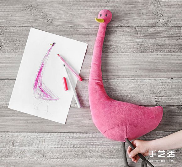 想像成真！IKEA將孩子們的畫制作成毛絨玩具 -  rpnrmr.com