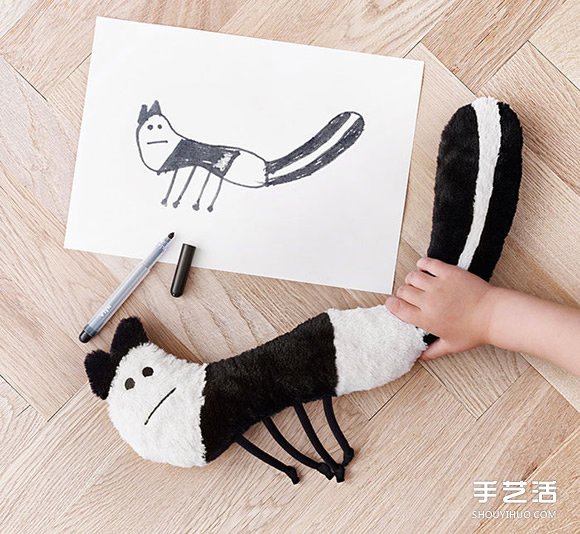 想像成真！IKEA將孩子們的畫制作成毛絨玩具 -  rpnrmr.com