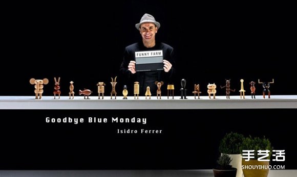 Isidro Ferrer 設(shè)計(jì)的治愈系木頭玩具 -  rpnrmr.com