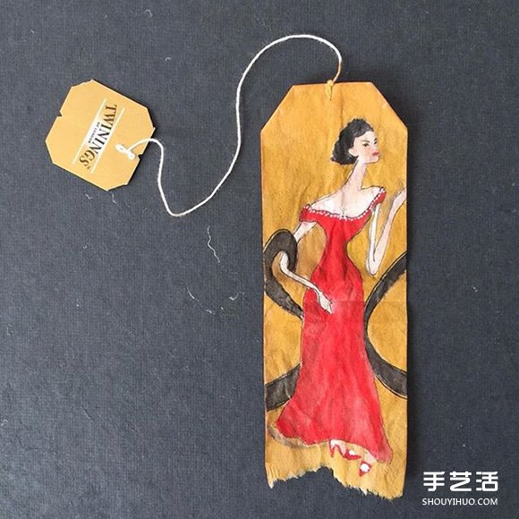 變廢為寶：藝術(shù)家用喝過的茶包當(dāng)畫布寫日記 -  rpnrmr.com